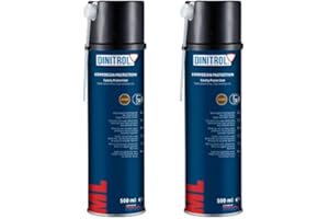 SURDEFENS 2 x Dinitrol ML Penetriermittel, Rostschutz, Hohlraumwachs, 500 ml Sprühdose, für Türen