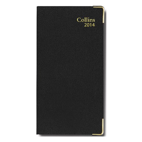 Download Collins Business 2014 Pocket Slimchart Monthly Notes Diary - Black