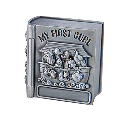 Preisvergleich Produktbild Schmuckkästchen, Metall High-End-kreative Baby Babyhaar laubwechselnden Sammelbox, Schmuck Aufbewahrungsbox