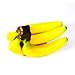 Produktbild artplants Künstlicher Bananenbund gelb-grün, 20,5 x 11,5 cm - Deko Obst/Kunst Banane Frucht
