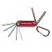 Produktbild COLORTOOL Schlüssel-Satz 7 tlg 1,5-6 mm Farbcodiert Multitool farbig all-in-one Werkzeug Innensechskant Stiftschlüssel Innensechskantschlüssel Schlüssel