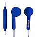 Produktbild iprotect® Premium Kopfhörer in Ear in blau - Headset für alle Modelle wie z.B. Sony, Samsung, LG, Huawei, HTC, UVM. | Sport Kopfhörer | Ohrhörer