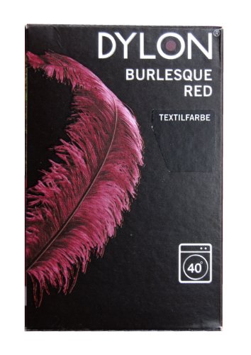 Dylon-Echtfarbe, fl ssig, zur Verwendung in der Waschmaschine erhältlich in verschiedenen Farben, 20 Burlesque Red