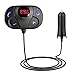 Produktbild Xshuai QUICK CHARGER Hochleistungs-Stereo Wireless Bluetooth Car Kit FM Transmitter mit LCD-Bildschirm und Hands Free Calling für Ios Android (Schwarz)