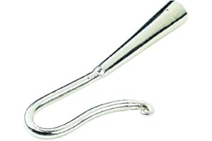 FRITZ GÖBEL Schäferhaken Fanghaken ohne Schaft, aus vernickeltem Metall