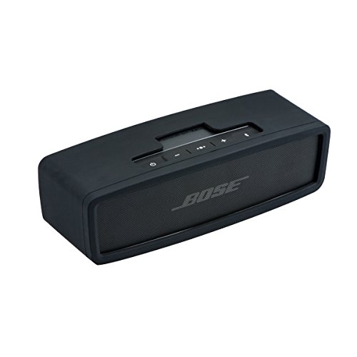 QUMOX Schwarze Haut Stoßabdeckungs -Silikon-Trage für Bose Soundlink -Mini-Lautsprecher - 2