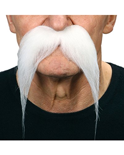 Preisvergleich Produktbild Schnurrbart weiß