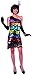 Produktbild Swanky Sequins 20's Flapper Gangster Gal Adult Costume X-Small/Small