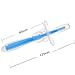 Soft Bristle Silicone Baby Toothbrush Teeth Rubber Massager Brush Baby Healthy Care (Blue)