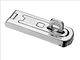 Cerrojo Abus 100/80 Candado con llave, Gris, 80 mm