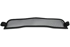 TIEF-TECH Déflecteur de vent noir pour Mazda MX-5 NC MKIII 2005-2015 | Filet Anti-Remous Coupe | Déflecteur d'air