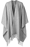  Becksöndergaard Solid Cape 0000663002 038 Light Grey Melange