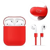 Comes with a AirPods soft silicone strap, ideal when hiking/running, need not worry that your expensive earbuds will fall out and get stepped on or lost