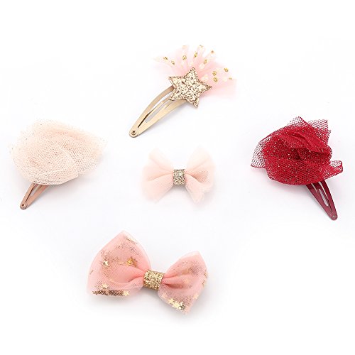 KimmyKu Baby Kinder Kleinkind Haarspangen Mädchen Haarclips Accesssoires - 3