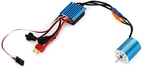 SzKaimDz Surpass 2430 7200KV Sensorless Motor 25A Brushless ESC for 1/18 1/16 RC Car