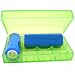 Produktbild Tonsee 18650 CR123A 16340 Akku Kartonhalter Box Speicher Farbe Optional (grün)