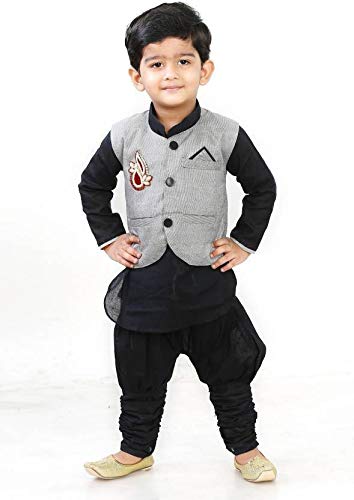 Digimart Black Modi Sherwani with Waistcoat RS.349 (65.00% Off) - Amazon