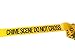 Produktbild Krimiartikel, 30 Meter Tatort-Absperrband. Crime Scene Tape.