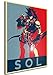 Produktbild Instabuy Poster - Propaganda - Guilty Gear - Sol Badguy Variant A4 30x21