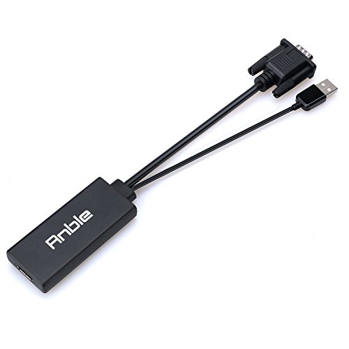 Anble VGA Adapter Konverter 1080p Video Auf HDMI Kabel Vom Desktop/ Laptop/ PC/ Notebook/ PC/ HD TV-box zu HDTV/ Monitor/ Projektor - 4