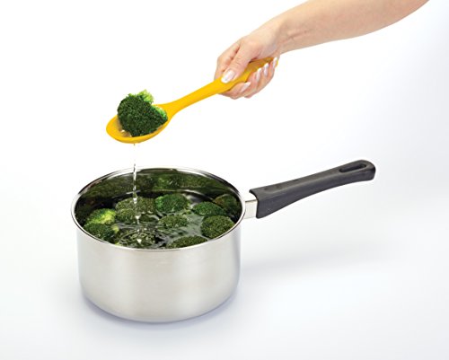 Colourworks Silikon-Schlitzlöffel, 27 cm – Gelb - 2