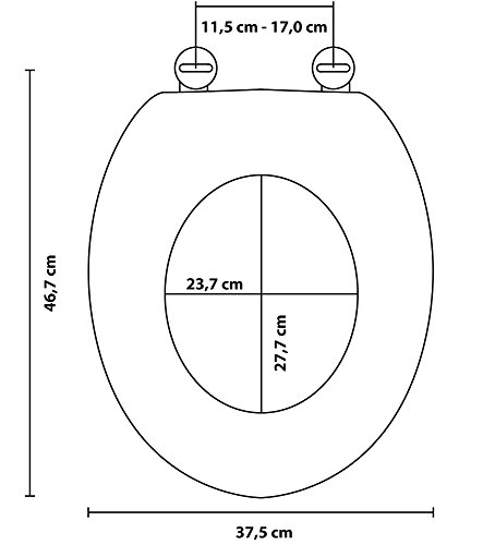 WC Sitz, hochwertige Oberfläche, einfache Montage, stabile Ausführung, Crazy - 6