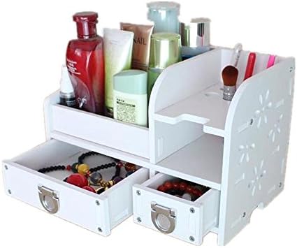 Creative Desktop Debris Finishing Box Drawer - Style Jewelry Box Dust - Proof Cosmetics Storage Box