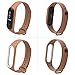 Produktbild Hunpta@ für Xiaomi Mi Band 3, Mode Silikagel Sport Armband Armband Ersatz (Kaffee)