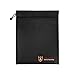 Produktbild Feuerfeste Dokumententasche Wasserdichte Sicherheits Aufbewahrungstasche, Silikonbeschichtet Fiberglas Aktentasche Laptoptasche, 11"x 15" (LxW), Schwarz
