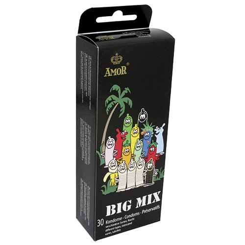 Preisvergleich Produktbild Kondome AMOR Big Mix 30 Condoms