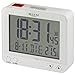 Produktbild Regent digitaler Funk-Wecker LCD sensorgesteuerte Nachtlicht-Funktion Schlummer-Funktion Obenabsteller Reise-Wecker weiß/rot 44-740-0