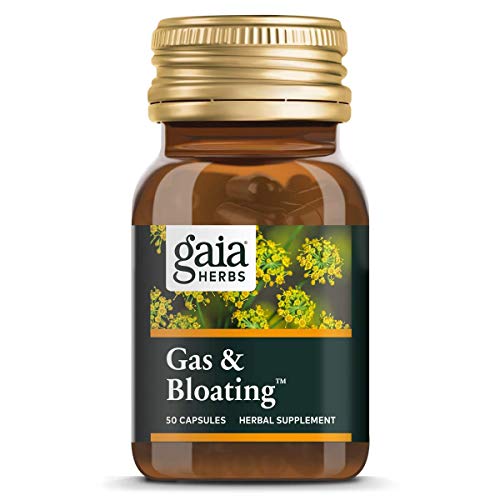 Gaia Herbs, Rapid Relief, Gas & Bloating, 50 Capsules