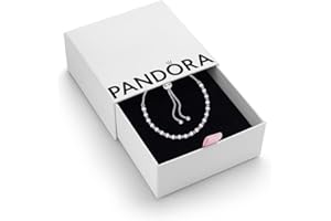 Pandora Pulsera de plata para mujer rosa & transparente Sparkle 598517C02