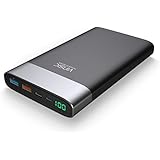 VINSIC 20000mAh Power Bank, Ultra Slim External Battery Pack Backup Portable Charger with Quick Charger, Type C Smart USB Outputs for All Smartphones