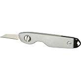STANLEY Pocket Scalpel, with Retractable Blade, Metal Body, Length 110 mm, Includes 2 Replacement Blades Inside, Compact and