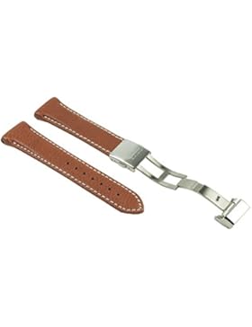 Citizen Promaster Ersatzband Uhrenarmband Leder Braun 22mm für AS2031-14W AS2020 AS2031 AS2030 AS4020