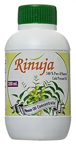 RHBP [RINUJA HI-TECH BIO-POWER] Organic Cold Pressed Neem Oil Concentrate Insecticide for Plants (250 ml)