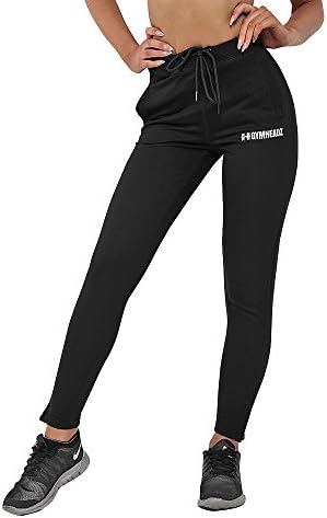 Gymheadz Womens Torino Fit Jogging Bottoms - Black - M