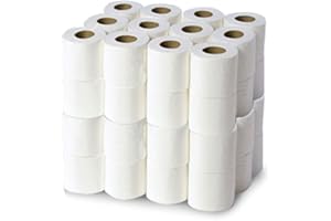 GLOBAL HYGIÈNE Papier toilette gaufré 3x16g/m² - Carton de 48 rouleaux 3 plis - 200 formats 22x11cm - I386GSM
