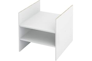 ‎INWONA Kallax Einsatz mit 2 Böden (herausnehmbar) / Regaleinsatz Zwischenfach Fachboden Fachteiler Extra Fach/bis zu 4 Böden möglich/nachrüstbar