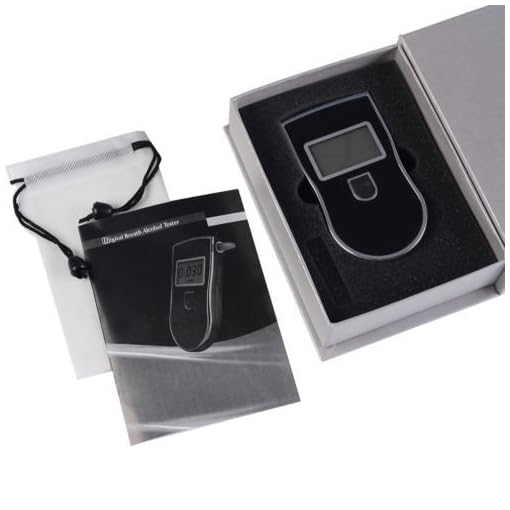 AplinKÂ® AD8000 Portable Digital Alcohol Breath Tester Professional Alcohol Tester Alcohol Analyzer LCD Display with 20 Memory - Image 3