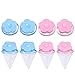 Produktbild Chenang Waschmaschine Schwimmende Filterbeutel, Blume-Typ Waschmaschine Lint Mesh Bag Flusenfalle Haarentferner Filter Net Pouch - 8 Packs