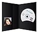 Produktbild Daiber CD Bildmappen Leinenkarton für Passbilder und Bewerbungsbilder 6 x 9 cm, Bilder bis 10 x 15 cm, 100 Stück, schwarz