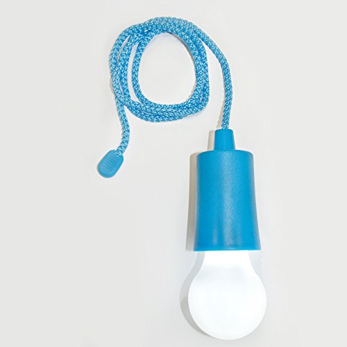 LED Glühbirne mit Akkus für Aufhängen funktioniert A (Batterien im Lieferumfang enthalten) - 2