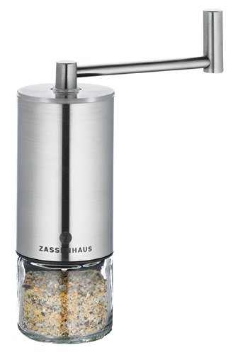 Zassenhaus 30358 Gewürzmühle "Concept" mit Gewürzen, Edelstahl