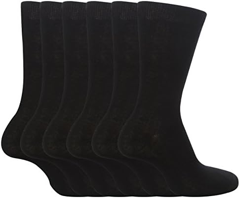 6 Pairs Girls & Boys School Socks, 4 Colours, 3 Sizes