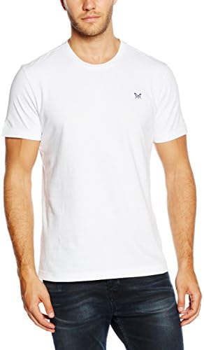 Crew Clothing Men's Crew Classic Short Sleeve T-Shirt, White (Optic White), XX-Large