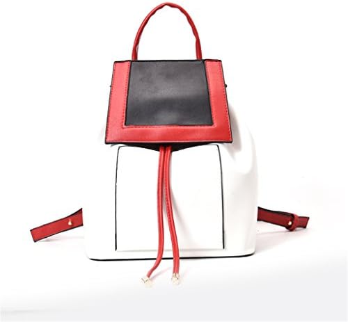 Fashion Fur Women Bag Backpacks Women famous Designer Women Leather Handbags Luxury Ladies Hand Bags (White)