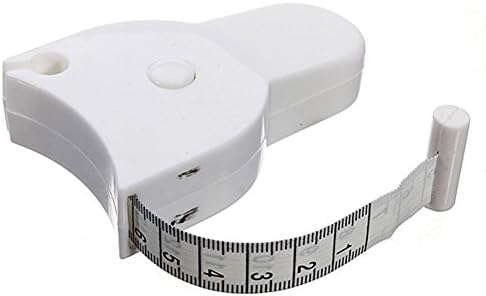 Fitness Accurate Body Fat Caliper Measuring Body Tape Ruler Measure 1.5M