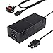 Price comparison product image Xbox One AC Adapter, Pekyok SW14 Power Supply Brick Replacement for Xbox one Console Great Charger Accessory Kit with Cable Lead UK Wall Plug Worldwide Auto Voltage 100-240V-Black(Third-Party Product)